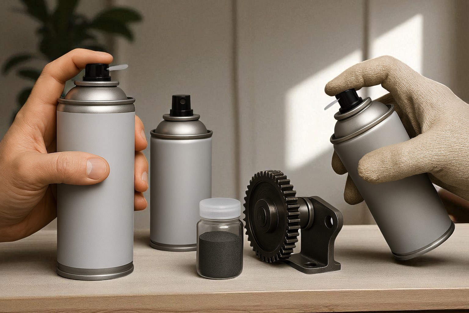 Jak działają suche środki smarujące i gdzie się sprawdzają?